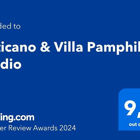 Vaticano & Villa Pamphilj Studio Roma Ngoại thất bức ảnh